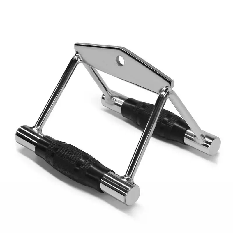 

Gym V Handle Fitness V -bar Pulley Cable Machine Rowing Machine V-Bar Double D Handle Cable Attachment For Fitness Accessories