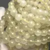 Meihan A+ Natural Libyan Gold Tektite Meteorite Round Loose Beads Bracelet For Jewelry Making Design Gift 1