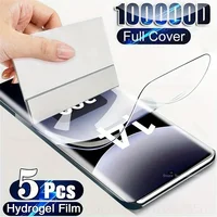 5Pcs Full Cover Hydrogel Film for Xiaomi 15 14 13 Ultra 15S 13 14 12S Pro 13 12 11 Lite 14T 13T 12T Pro HD Soft Screen Protector