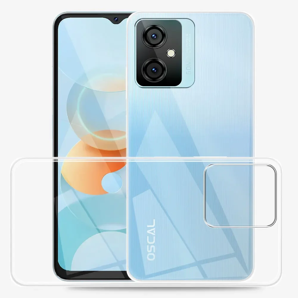 Clear Silicone TPU Soft Phone Case Cover