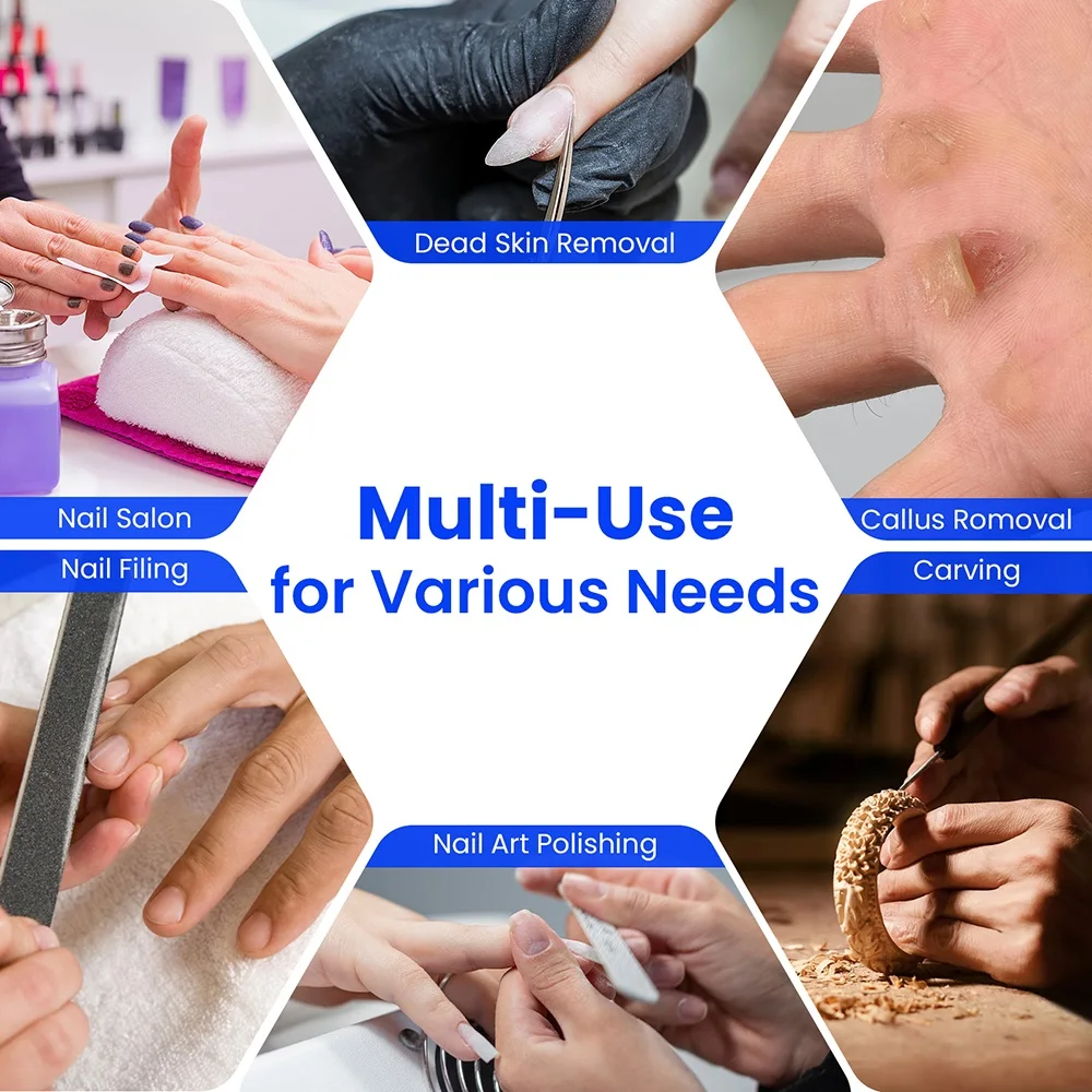 Professional Turbo Vacuum Cleaner Brushless Motor Turbo Nail Vacuum Cleaner Double Turbine Improve Nail Art Efficiency