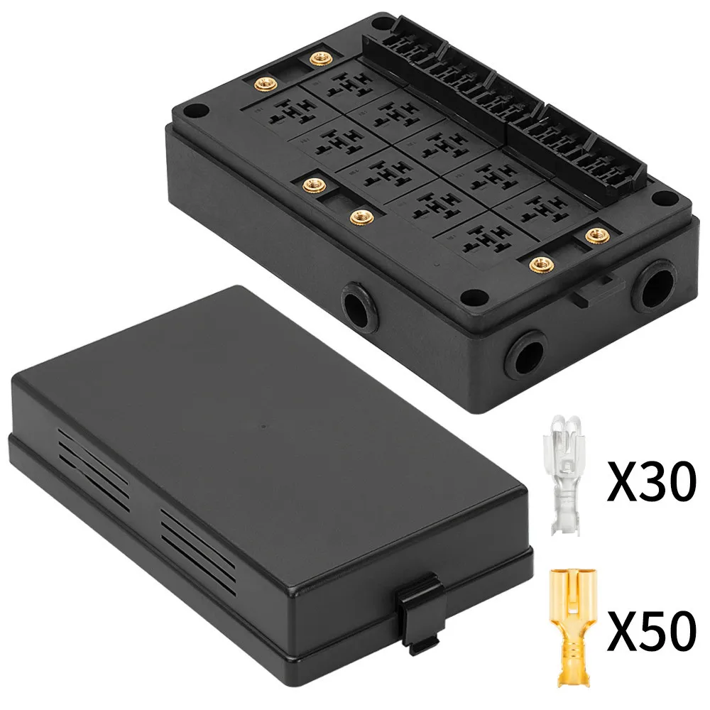 12v 15 entalhes 50 terminais 30 terminais 02