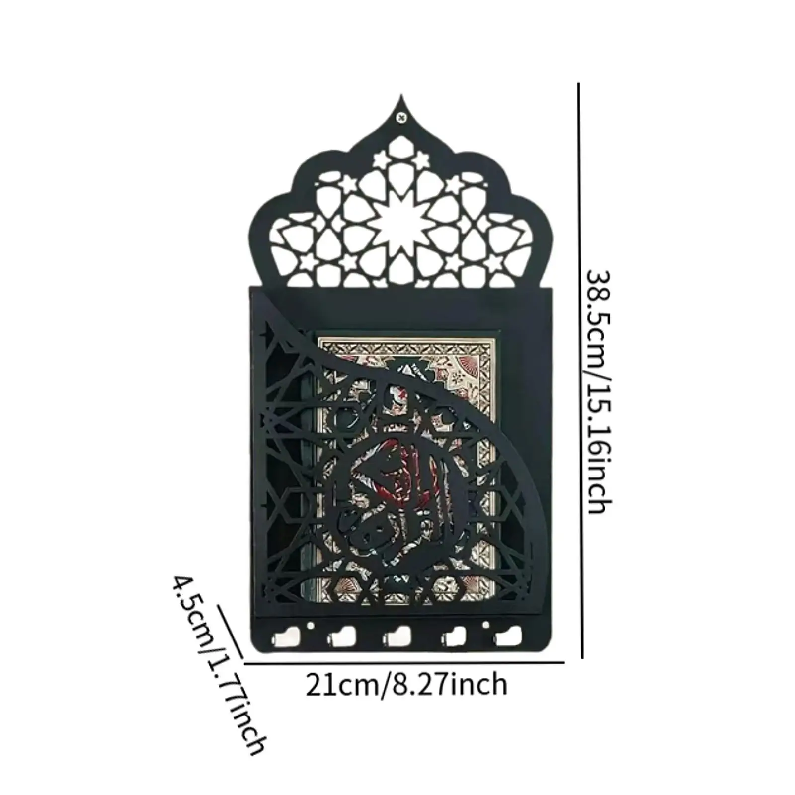 Wall Mounted Magazine Holder Comic Display Decoration Minimalist Brochure Holder for Home Office Living Room Waiting Room