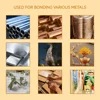 FIXWANT Metal Products Aluminum Iron Steel Copper Alloy Strong Adhesive Universal Rubber Tire Repair Super Glue 3