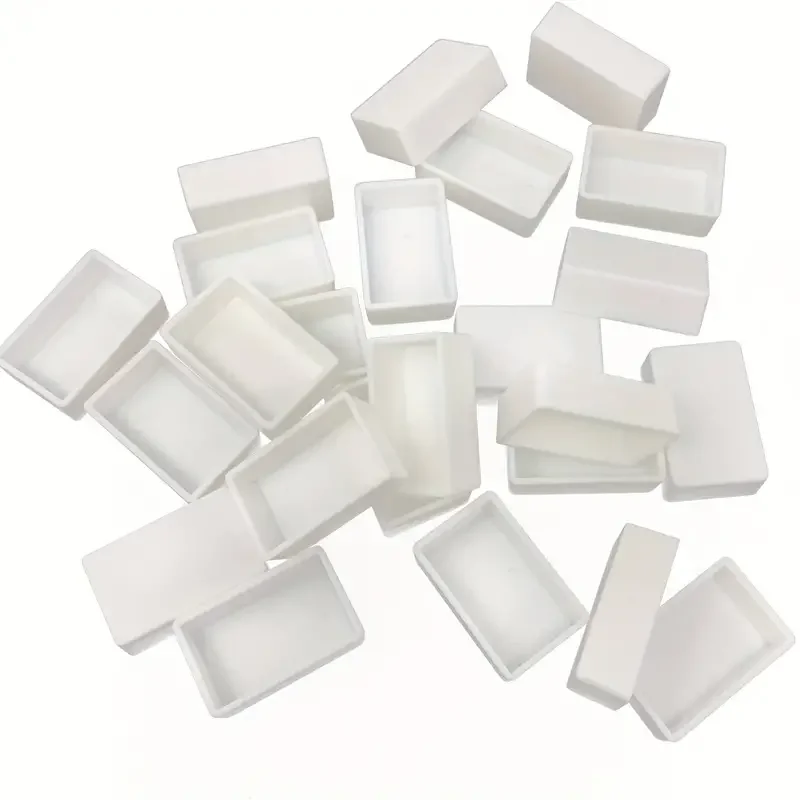 24PCS/Pack 3.6ML White/Clear Full Pans Color Plastic Empty Watercolor Paint Pans Full Suit for DIY Metal watercolor Tin Box watercolor paint pans