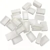 24PCS/Pack 3.6ML White/Clear Full Pans Color Plastic Empty Watercolor Paint Pans Full Pans Suit for DIY Metal watercolor Tin Box 6