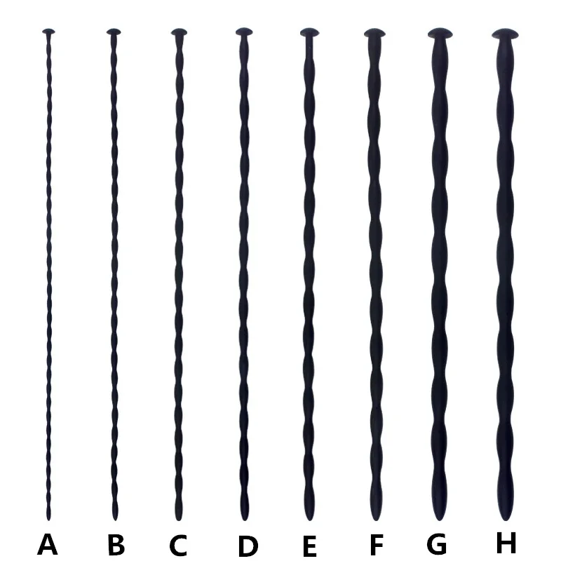 Silicone Urethral Catheter Dilator Horse Eye Stimulation Sounding Penis Plug Insert Urethra Catheter Adult Sex Toys For Men Gay silicone urethral dilator urethral dilator