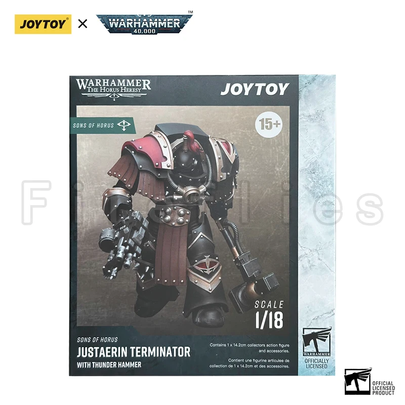 1/18 JOYTOY 액션 피규어, 40K Sons of Horus Justaerin 터미네이터 분대 애니메이션 모델 장난감, 무료 배송
