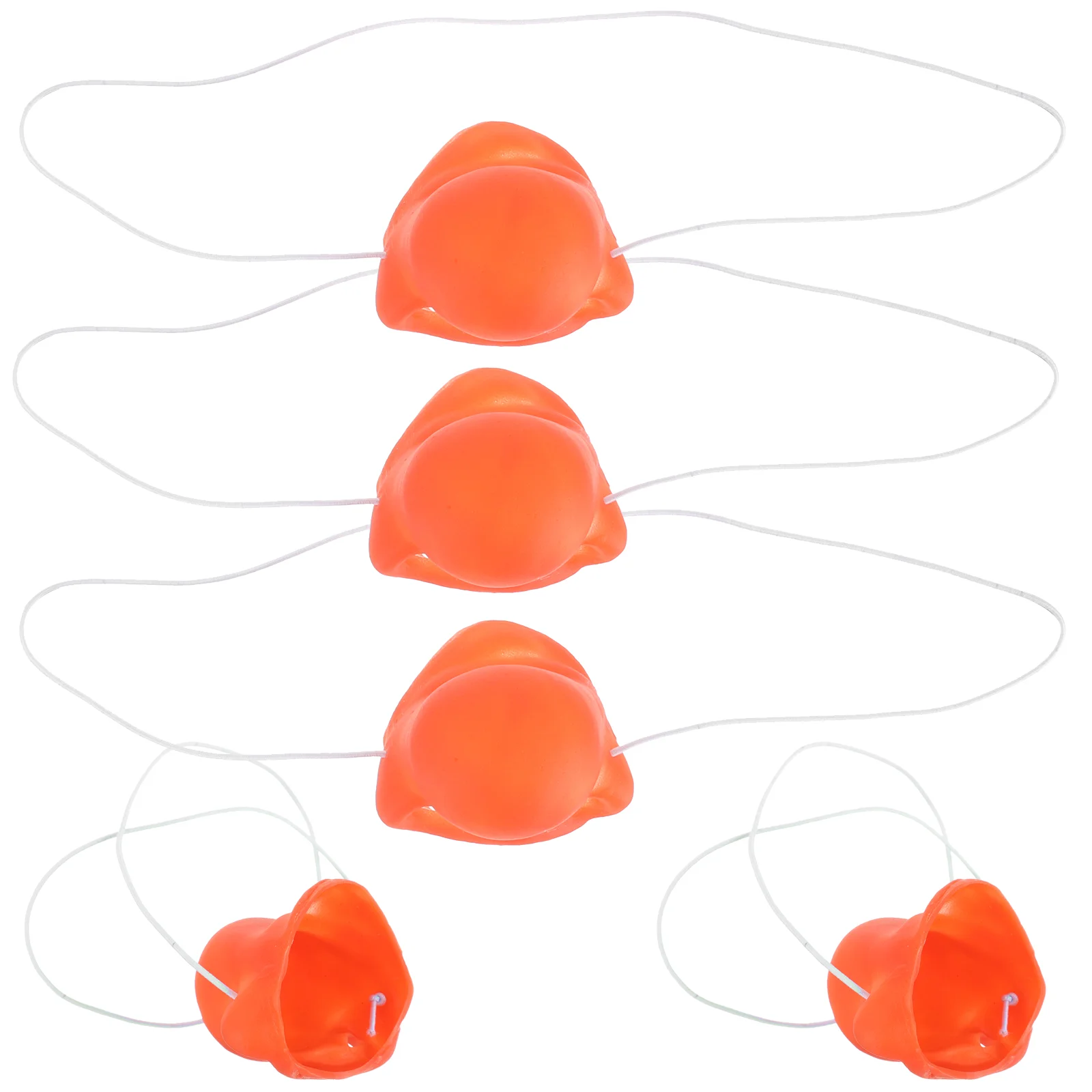 

12 Pcs Clown Nose Halloween Favors Cosplay Dress Party Supplies Kids Vinyl Tricky