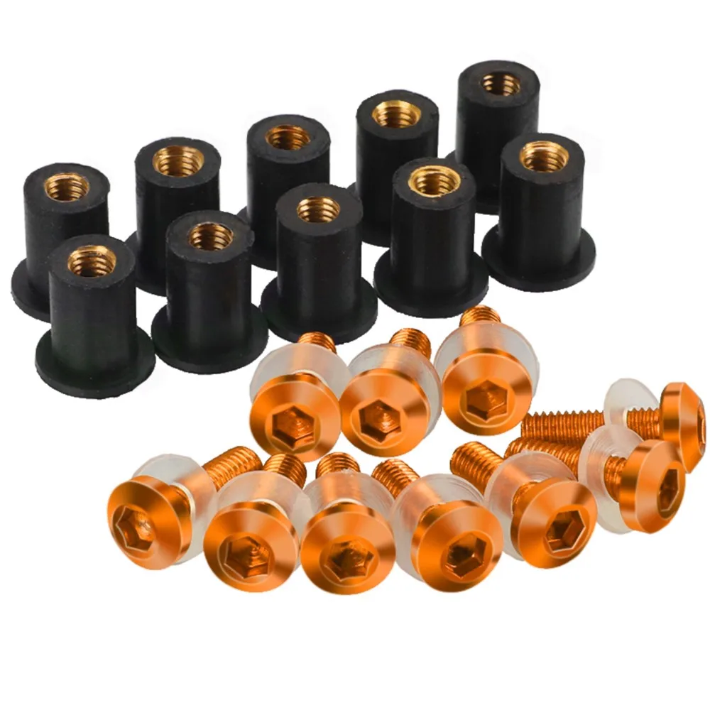 Accessori Moto Carenatura Personalizzata Vite Bullone Parabrezza Vite Per Yamaha Tmax 500 T Max 530 Cbr F4 Cb400Sf Cb 500 400 600