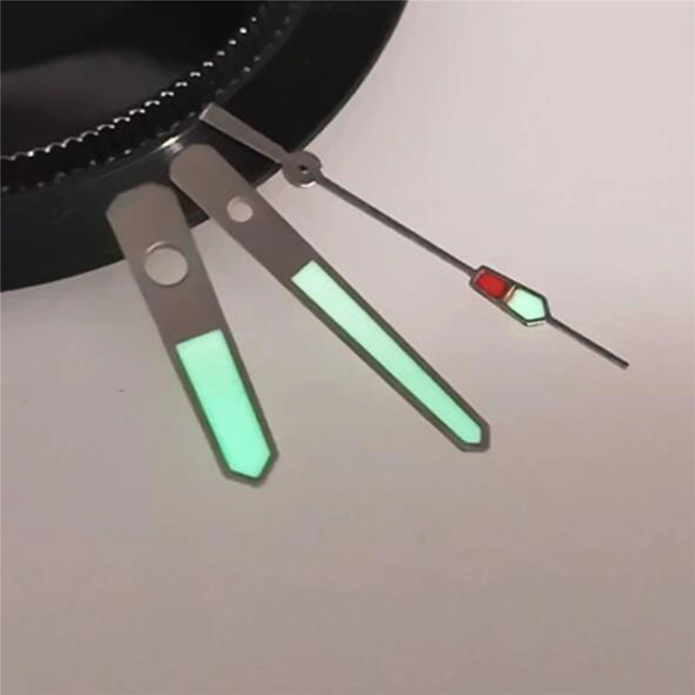 

Retro Style Diving Super C3 Green Luminous Watch Hands for NH35/NH36 Movement