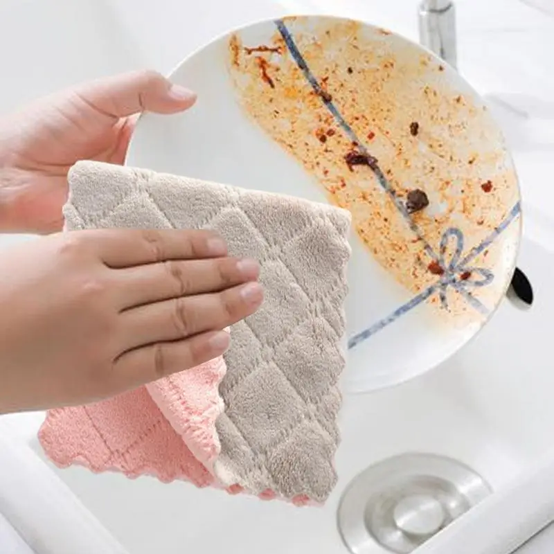 Kitchen Aid Towels Absorbent Kitchen Towels Cleaning Towel And Dishcloths  Set For Furniture Cars Windows And Electrical - AliExpress