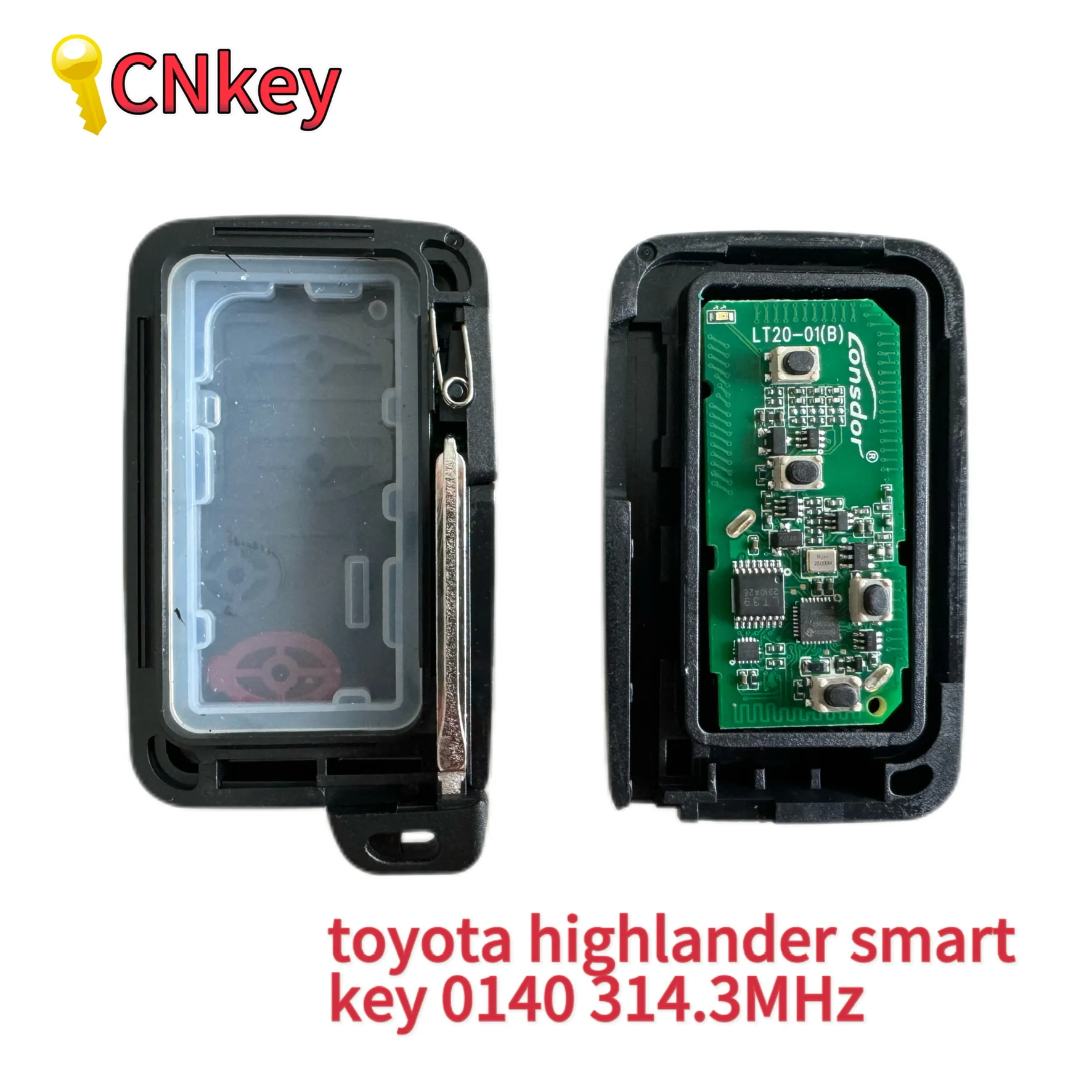 toyota highlander smart key 0140 314.3MHz