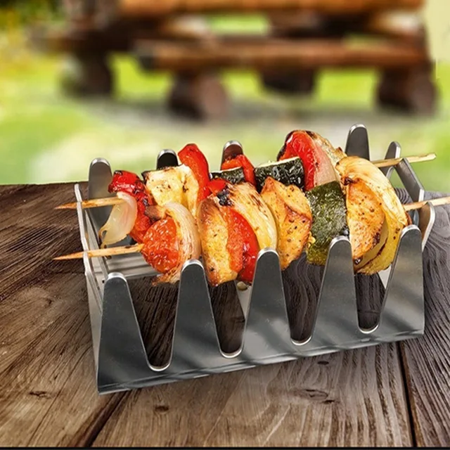 Bbq Többfunkciós Grill Kültéri Hordozható Barbecue Szerszámok Összecsukható Fűtő Faszén Kályha