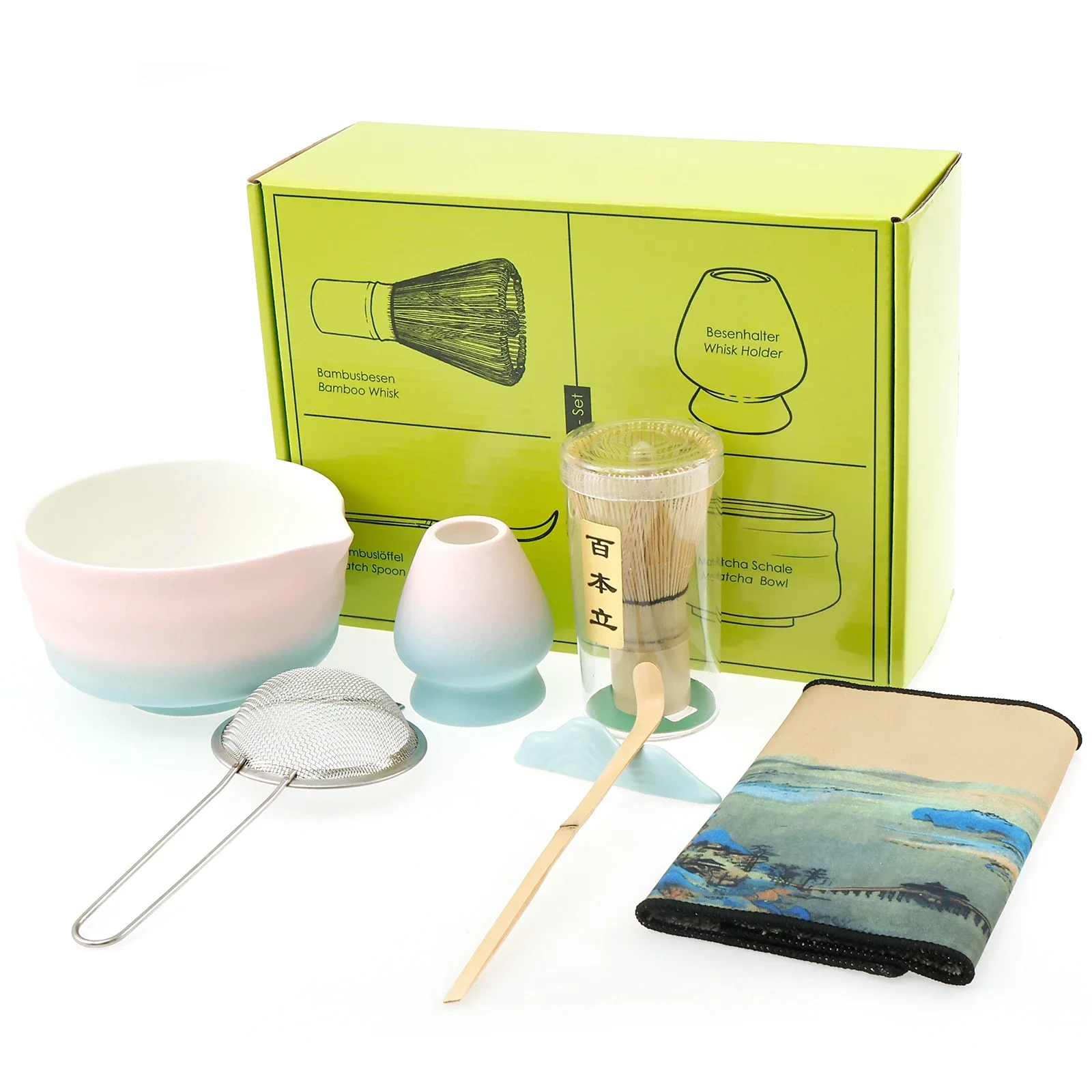 Japanese Matcha Tea Set Gift - مجموعة أدوات شاي ال...