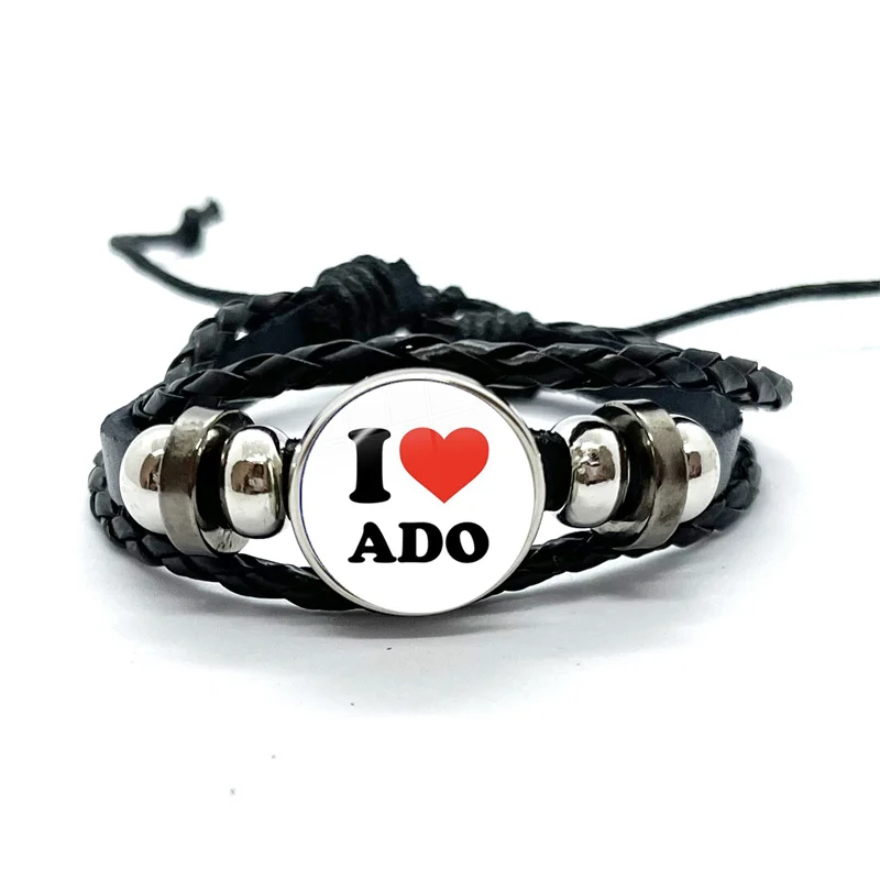 Ado グッズ ブレスレット Ado Kyogen X Uta I Love Ado Glass Bracelets Art Multilayer