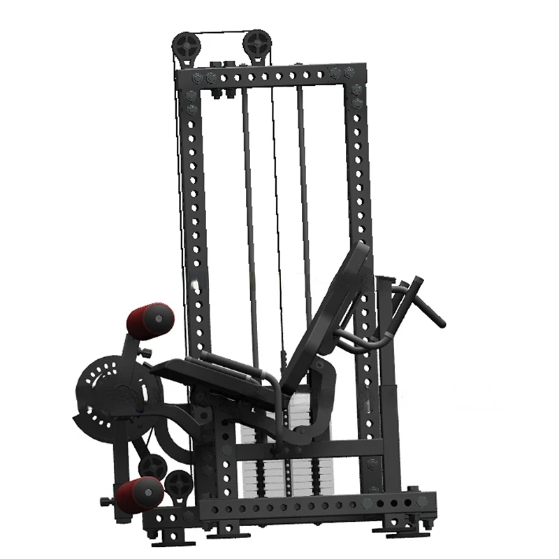 Il Più Nuovo Tipo Professionale Caricato A Spillo Commerciale Tre In Una Funzione Leg Curl Leg Extension Prone Leg Curl Attrezzature Per Il Fitness