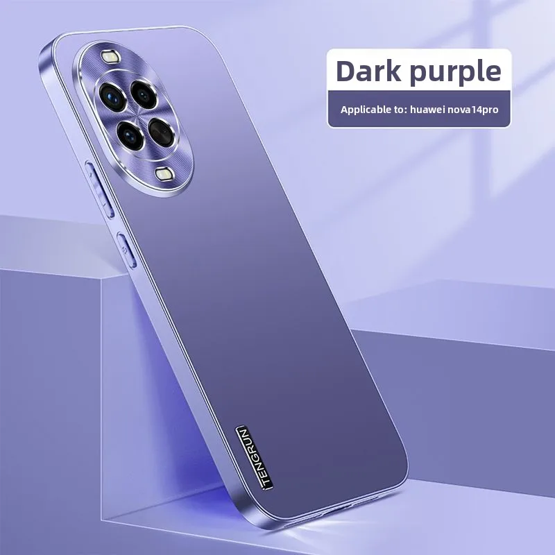 Enhanced Frosted Anti-Slip Heat Dissipation Metal Lens Shockproof Case