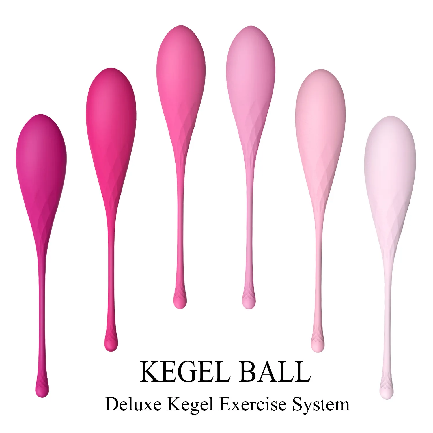 Kegel Ball Chinese Waterproof Silicone Vaginal Tightening Balls Set Pelvic Floor Muscle Exercises Ben wa Balls Sex Toy for Women kegel balls