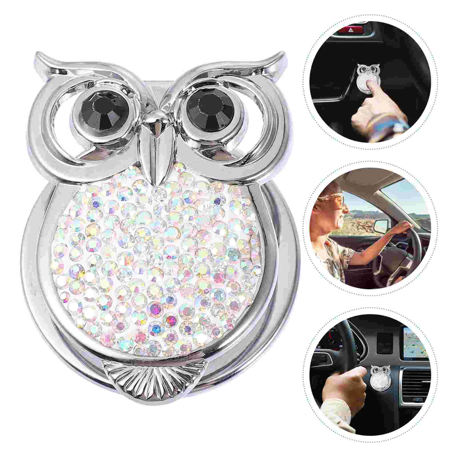

Car Ignition Start Stop Button Decor Rhinestone Car Push Start Button Cover