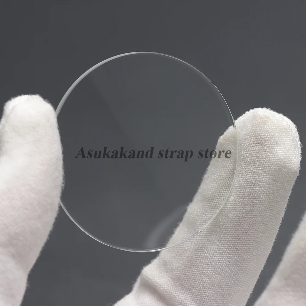 1PCS 두꺼운 1.0mm 1.5mm 2.0mm 시계 유리 교체 볼록형 더블 돔 직경 28mm-38.5mm 시계 제조 업체용 투명 크리스탈