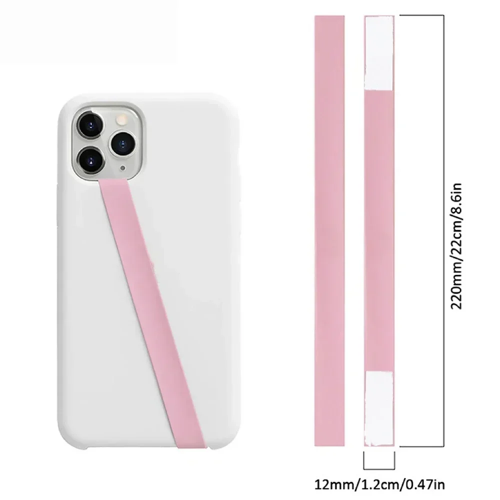 Silicone Phone Strap with Clip | Secure Finger Grip Holder
