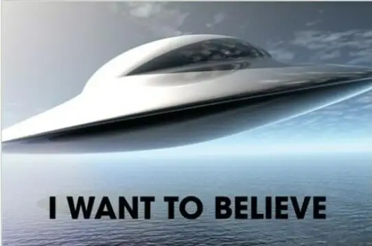 

I WANT TO BELIEVE classic ufo Movie Picture Art Film Print Silk Poster for Your Home Wall Decor 24x36inch