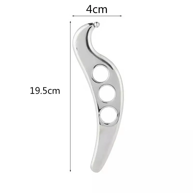 Manual Massage Scraping Board Stainless Steel Gua Sha Massage Tool Myofascial Release Tissue Mobilization