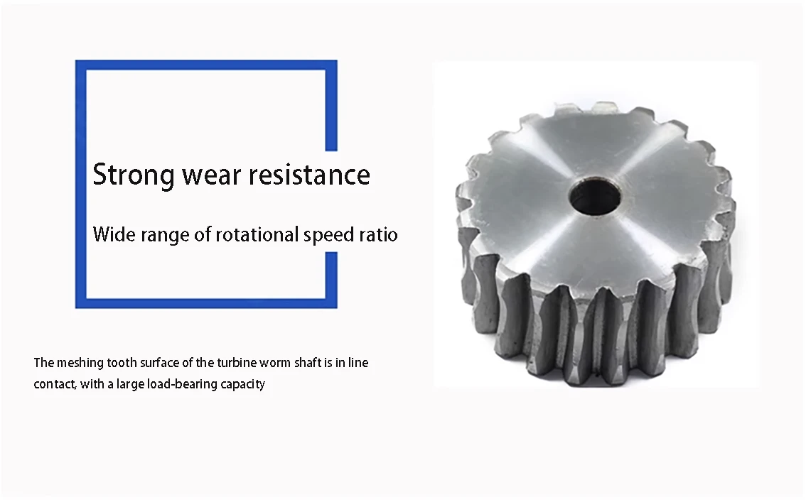 Description Picture 6 of item1PCS 1mode Worm Shaft 45 # Steel Used For 1mode Worm Gear Reducer Worm Gear Worm Shaft