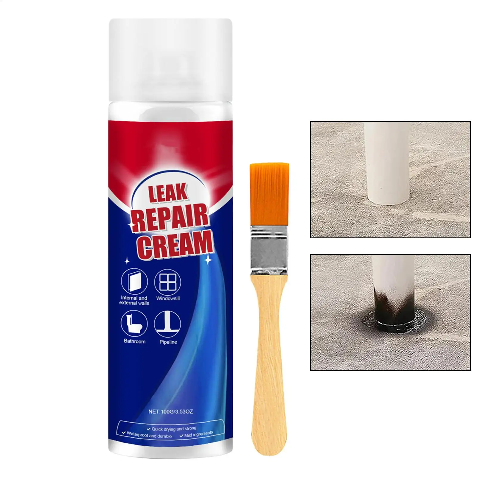 100ml Leak Repair Waterproof Sealant Super Strong Bonding Household Seal Repair Tool Sealant Cream Coating Liquid Spray