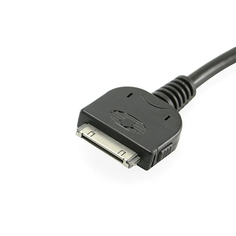 New Black Aux Input Interface Cable Port Fit for Infiniti Nissan