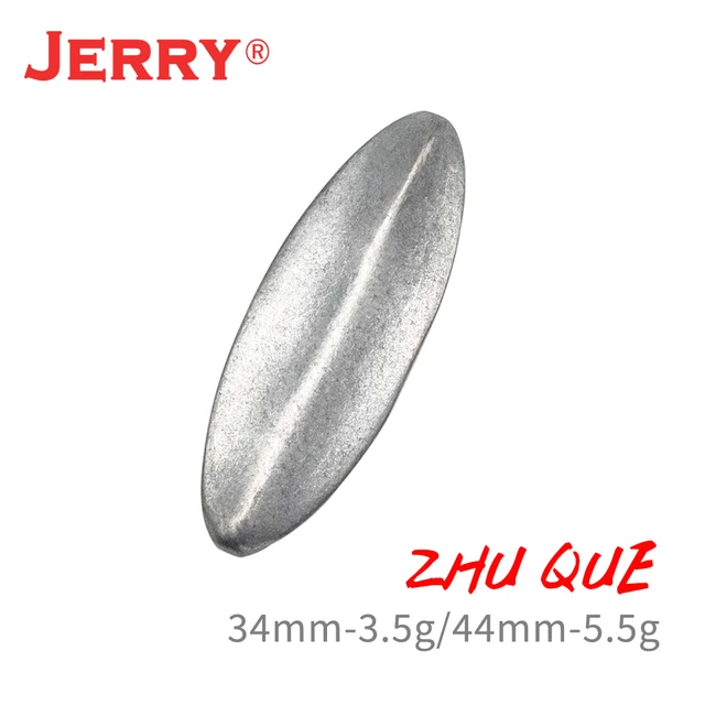 Jerry JD 14.5g 21g Unpainted Salmon Pike Fishing Spoon Brass Casting  Fishing Lure Artificial Bait for Steelhead Zander