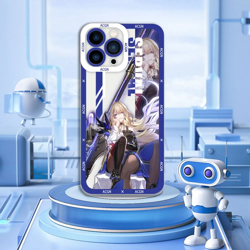 Elegant Honkai Star Rail Kafka Blade Clear Soft Phone Case Cover