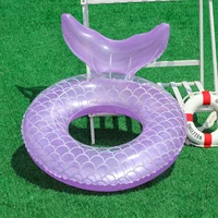 Pool Floaties for Kids,Mermaid Baby Swimming Float, Smart Swim Trainer, Inflatable Pool Floats for Toddlers 2