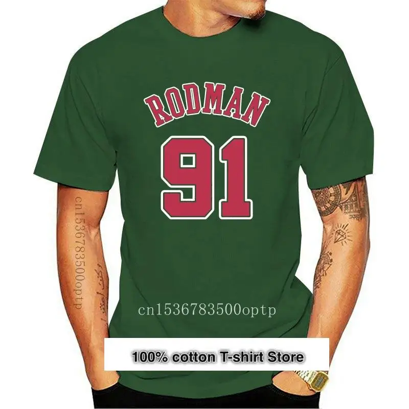 

Camiseta PixHe Rodman 91, camiseta 91 Rodman