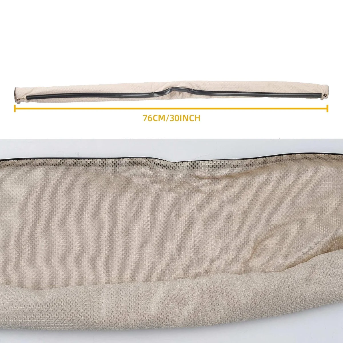 1K9 877 307B Sunshade Roller Blinds Sunroof Roller Blinds for Volkswagen Audi Skoda Seat 1K9877307B Beige