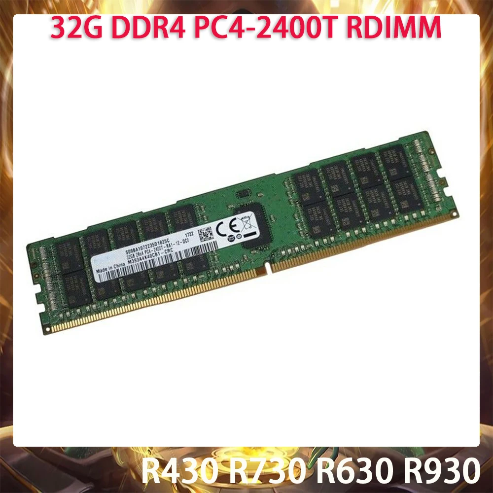 32G Ddr4 Pc4-2400T Rdimm Per Dell R430 R730 R630 R930 Ram Di Memoria Del Server Nave Veloce Qualità Originale