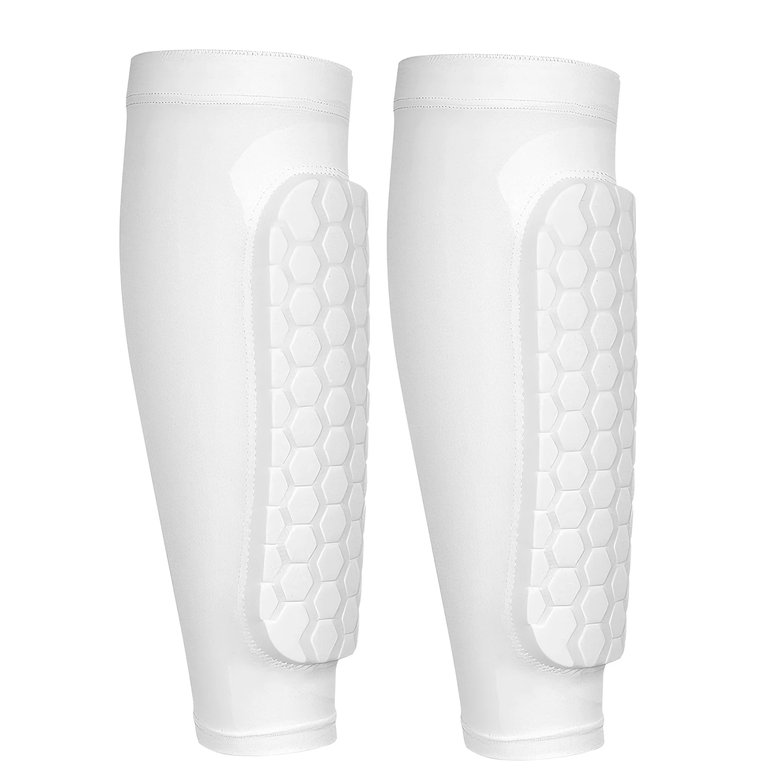 Soccer Shin Pads with Honeycomb Pads Football Shin Breathable Lightweight Calf Protective Gear For Soccer Football
