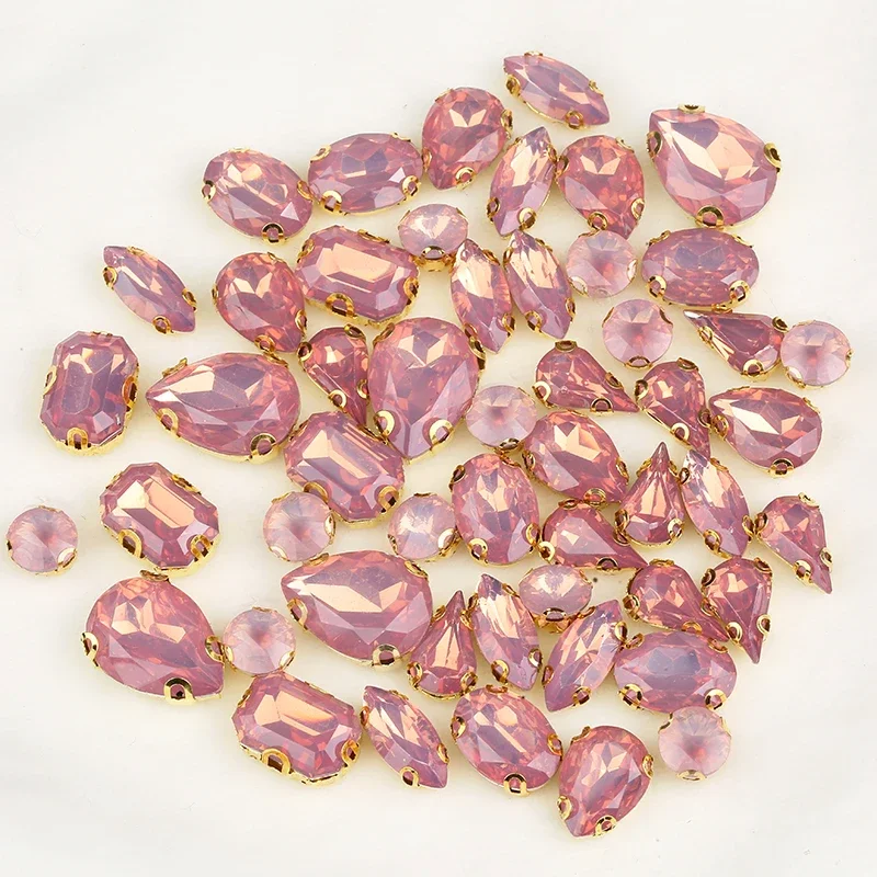 Gold Pink Opal