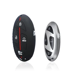 Hyundai Keychain Key Caps Holder & Key Cover Organizer (5 Buttons)