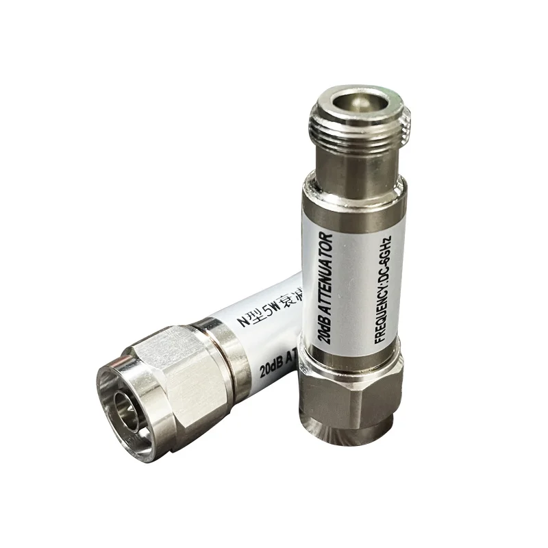 2WATTS N형 고정 감쇠기 3DB 5DB 6DB 10DB 15DB 20DB 30dB N-JK 2W DC-3GHZ RF 동축 감쇠기DC- 6G