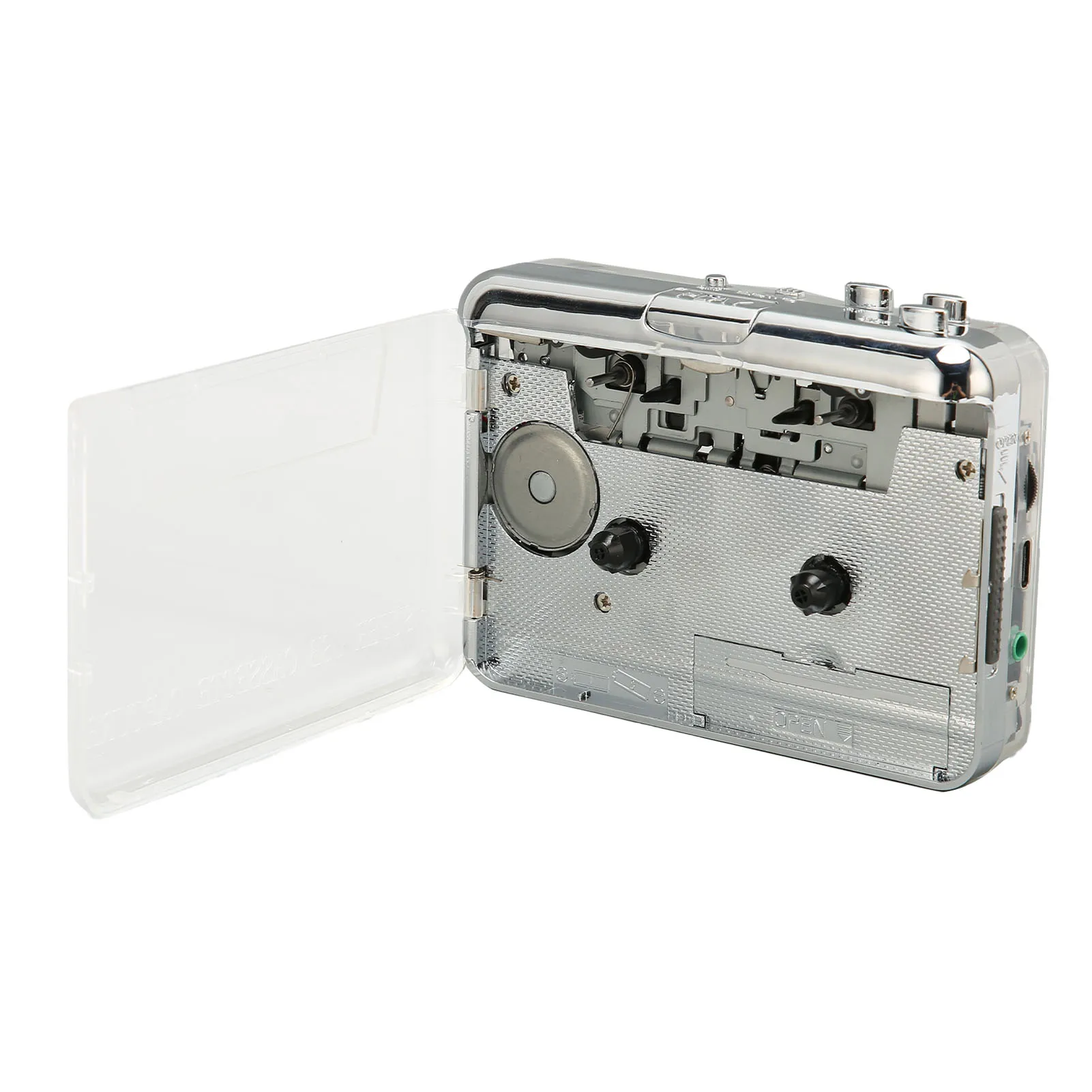 Portable Cassette Player Tape Playback Function Multifunction Clear Stereo Sound FM Radio Cassette Player with 3.5mm Jack
