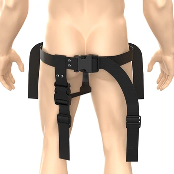 Adjustable Strap-on Automatic Male Masturbation Cup Elasticity Wearable Hands Free Masturbator Sex Toys for Man