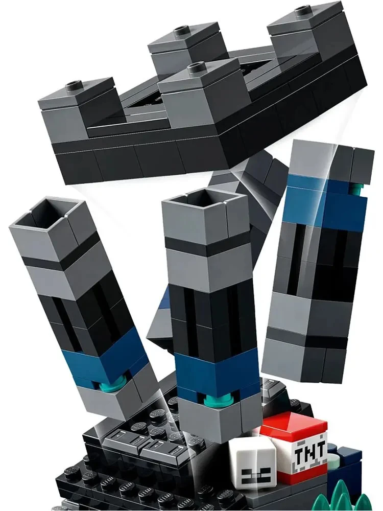 Classic Game  Dark World 21246 Guard Building Blocks Birthday Gift Toys Boys Christmas Gift DIY MOC 4