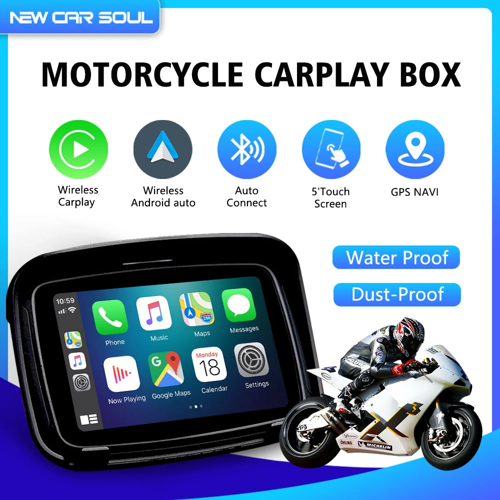 Motorcycle 5 Inch Screen Motorcycle Outdoor Gps Navigation Motorcycle