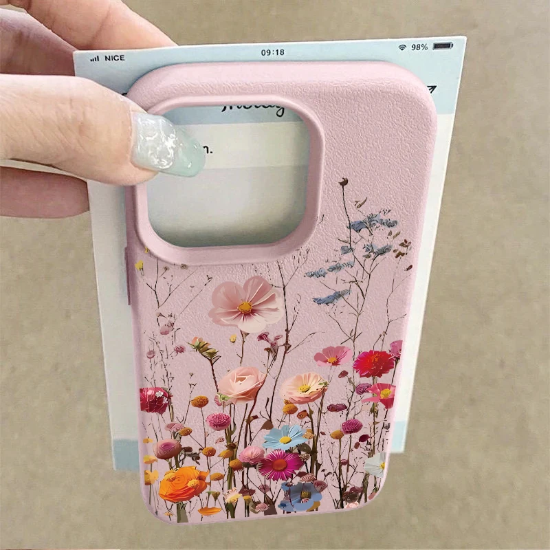 Elegant Small Flower Design Protective Phone Case