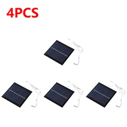 5.5V 1W Mini Solar Panel with USB Connection for DIY Projects and Chargers (4PCS)