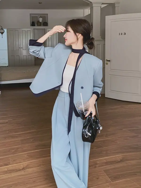 Two-piece Suit for Women's Spring and Autumn 2025 Korean Casual Suit - 3