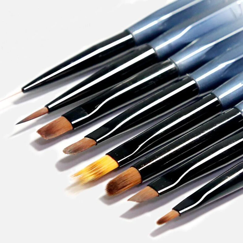 Nail Gradient Bar Painting Pen Sets Phototherapy Pen Dot Draw Nail Brushes DIY Beauty Brush Manicure Tools Accessories