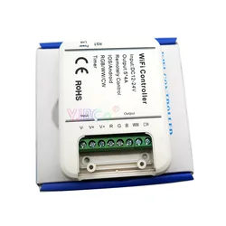 RGB/WW/CW Wifi 5 channels LED Controller 16Million colors smartphone control music and timer mode magic home wifi led controller
